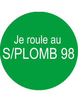 LOT 2 Autocollants Stickers Shell Superplus Sans Plomb 98