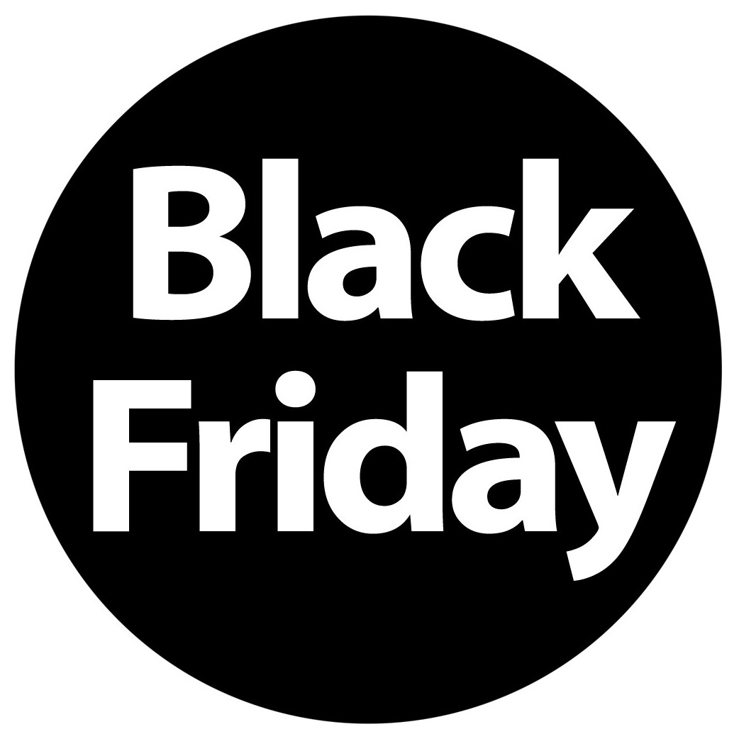 Black Friday - 20cm - Sticker/autocollant