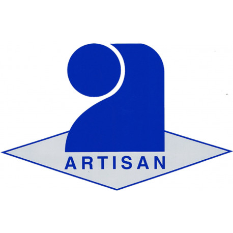 logo Artisan - 29x18cm - Sticker/autocollant