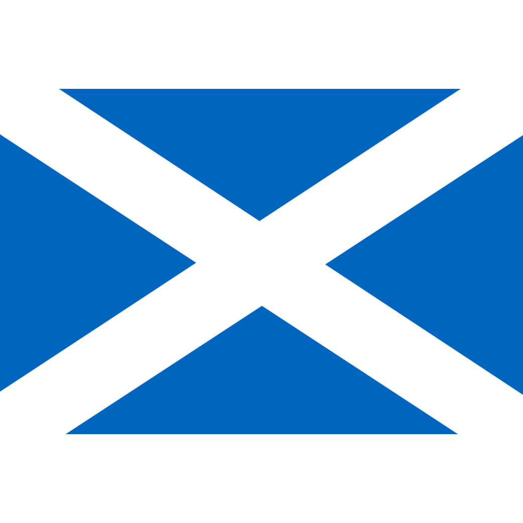 Drapeau Ecosse - 15 x 10 cm - Sticker/autocollant