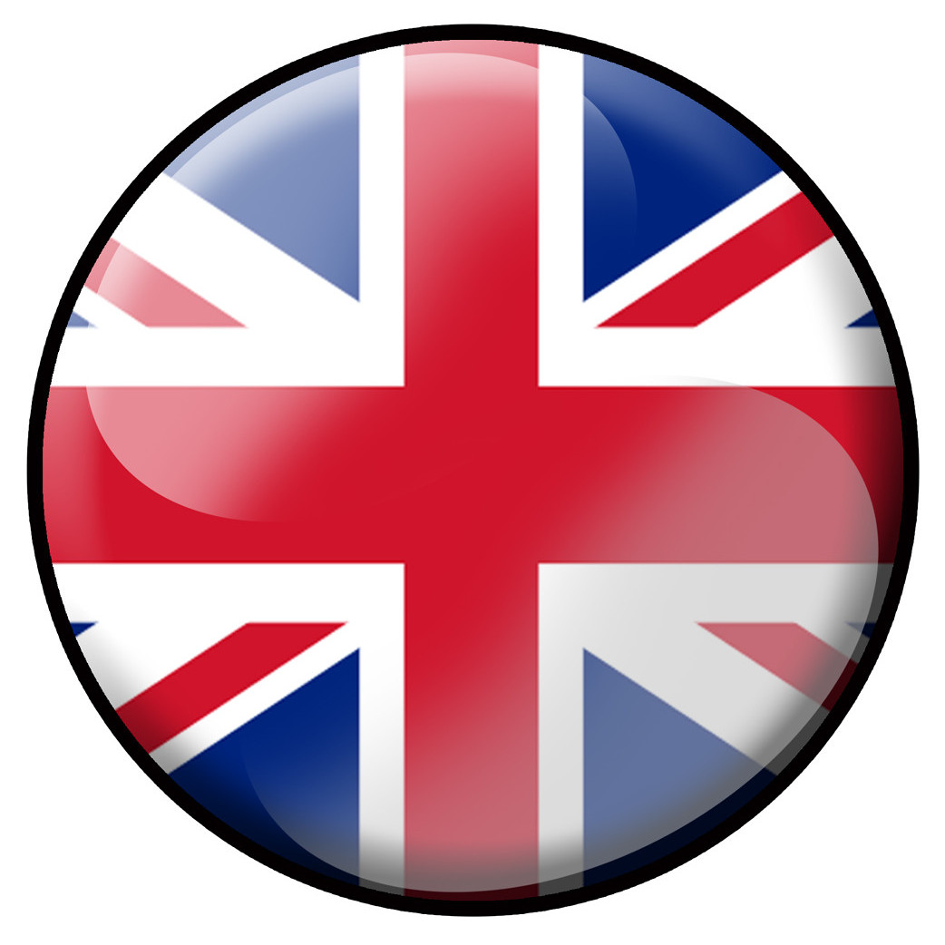 drapeau Grande Bretagne - 10cm - Sticker/autocollant