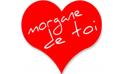 morgane de toi - 20x18cm - Sticker/autocollant