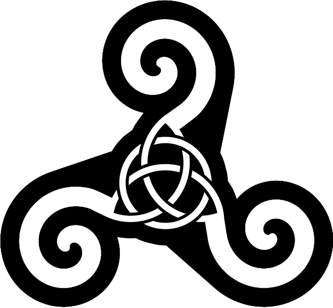 Triskel Triquetra - 20cm - Sticker/autocollant
