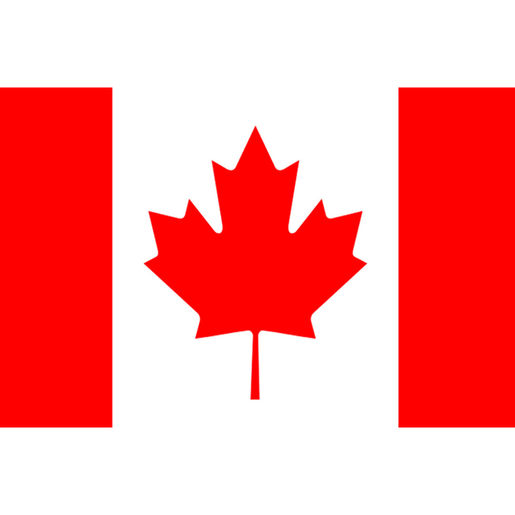 Drapeau Canada - 19.5 x 13 cm - Sticker/autocollant