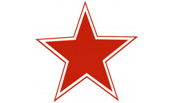 Sticker / autocollant : drapeau aviation Russe - 20cm