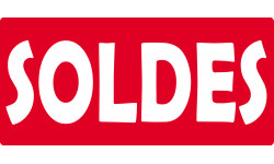 SOLDES R5 - 20x9cm - Sticker/autocollant