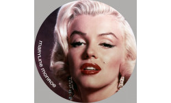 maryline monroe - 15cm - Sticker/autocollant