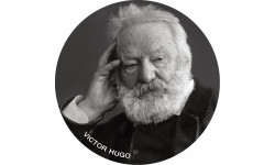 Sticker /autocollant  : Victor Hugo  - 20cm