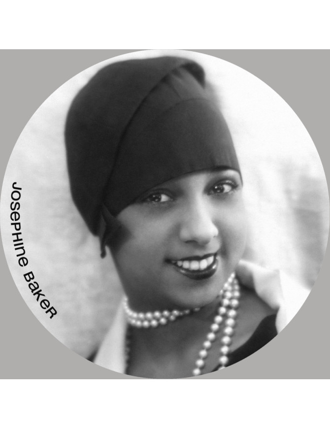 Joséphine Baker (5x5cm) - Sticker/autocollant