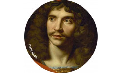 Molière (15x15cm) - Sticker/autocollant