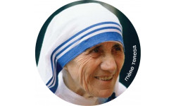 Mère Teresa (20x20cm) - Sticker/autocollant