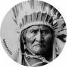 Sticker / autocollant  : Geronimo - 10cm