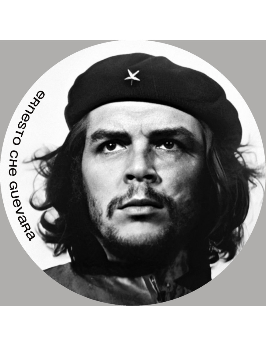 Ernesto Che Guevara (15x15cm) - Sticker/autocollant