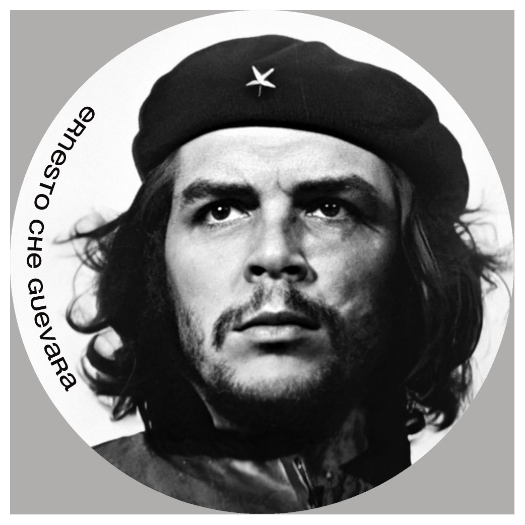 Ernesto Che Guevara (10x10cm) - Sticker/autocollant