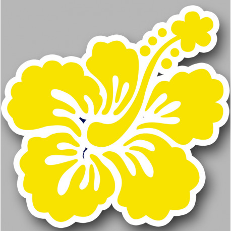 Repère fleur 28 - 15cm - Sticker/autocollant