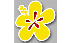 Repère fleur 18 - 15cm - Sticker/autocollant