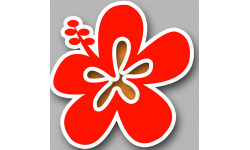 Repère fleur 17 - 5cm - Sticker/autocollant