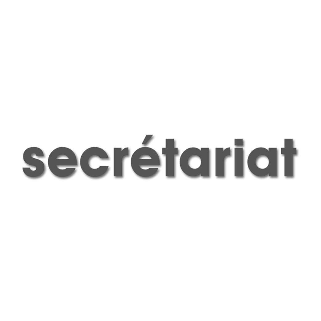 secrétariat - 28x7cm - Sticker/autocollant