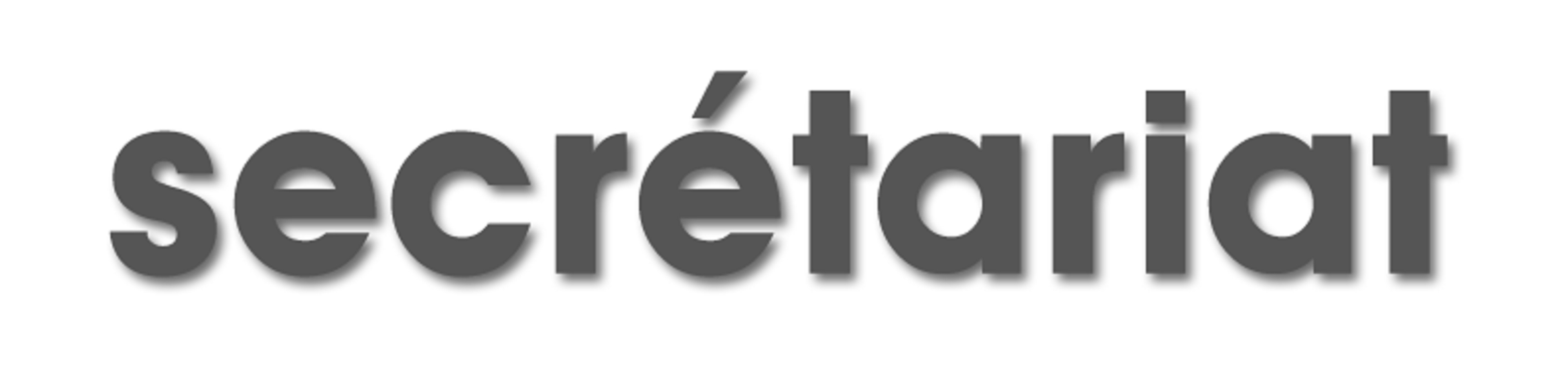 secrétariat - 28x7cm - Sticker/autocollant