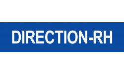 DIRECTION RH bleu - 29x7cm - Sticker/autocollant