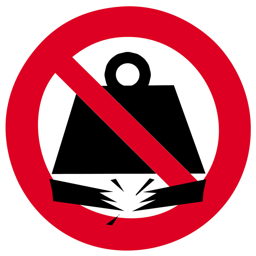 Charge interdite - 5cm - Sticker/autocollant