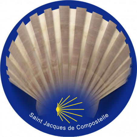 Saint-Jacques-de-Compostelle - 10cm - Sticker/autocollant Saint-Jacques-de-Compostelle - 10cm - Sticker/autocollant