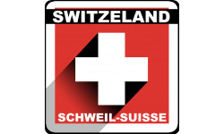  Switzeland - 10cm - Sticker/autocollant