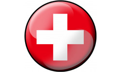 Stickers / autocollant drapeau Suisse