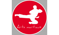 Arts martiaux - 5cm - Sticker/autocollant