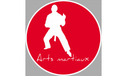 Arts martiaux 4 - 20cm - Sticker/autocollant