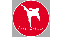 Arts martiaux série 5 - 10cm - Sticker/autocollant