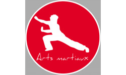 Arts martiaux série 3 - 10cm - Sticker/autocollant