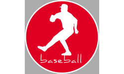 Baseball - 20cm - Sticker/autocollant