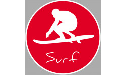 Surf - 20cm - Sticker/autocollant