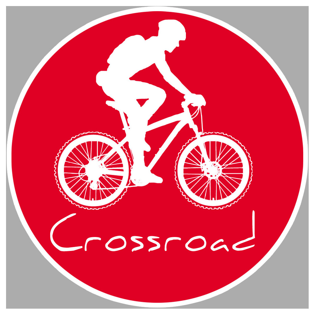 Crossroad - 5cm - Sticker/autocollant