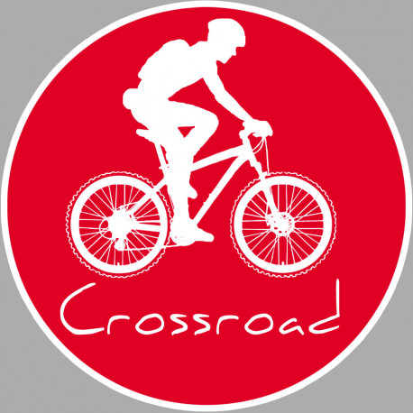 Crossroad - 5cm - Sticker/autocollant