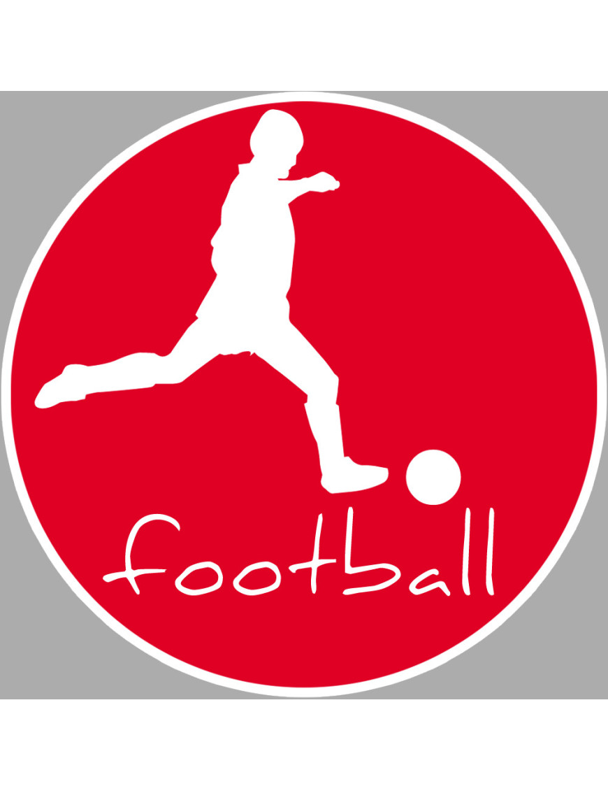 Stickers OL Olympique Lyonnais - Autocollants Foot Français - Multicolore