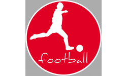 Football - 20cm - Sticker/autocollant