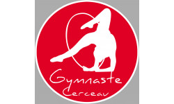 Gymnastique Cerceau - 15cm - Sticker/autocollant