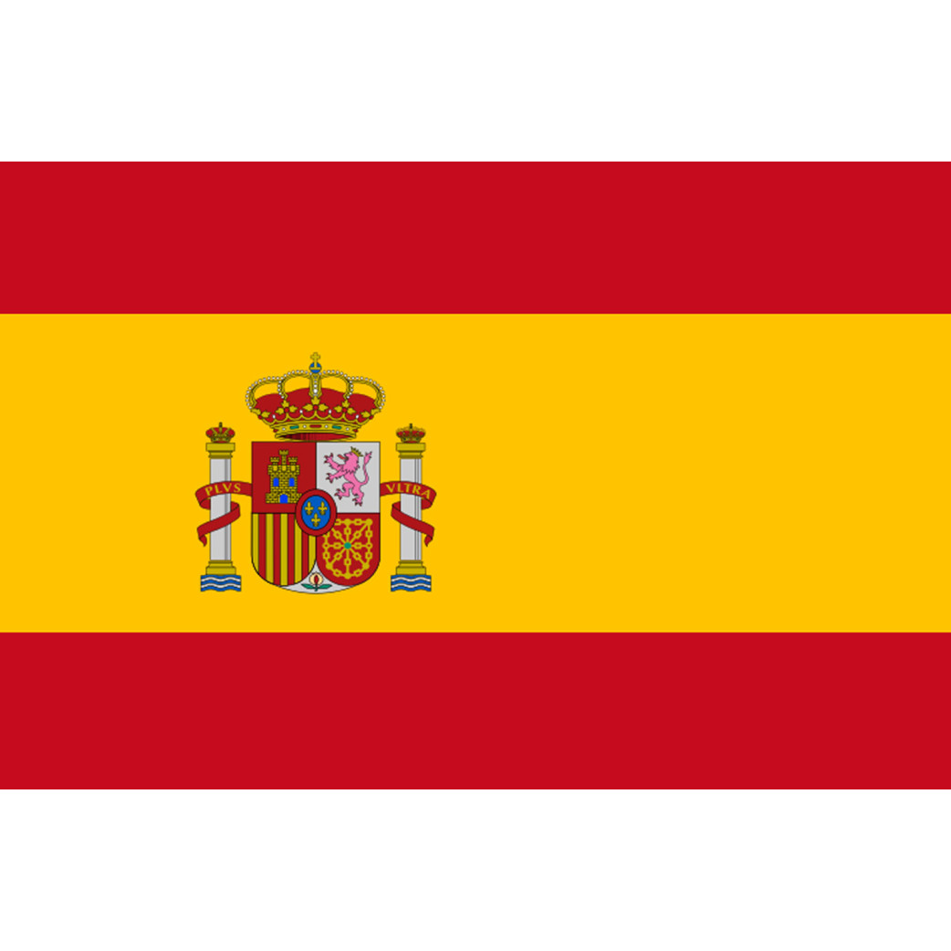 Drapeau Espagne - 19.5 x 13 cm - Sticker/autocollant
