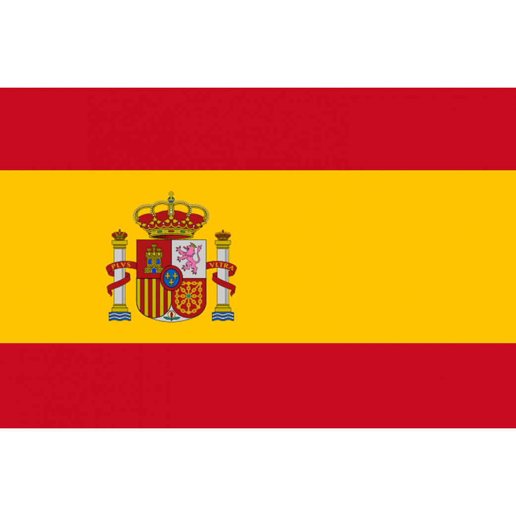 Drapeau Espagne - 5 x 3,3 cm - Sticker/autocollant