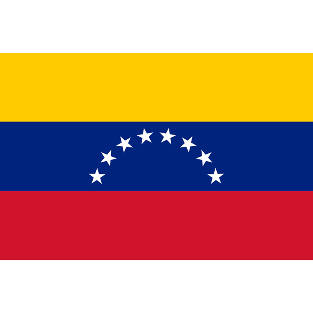 Drapeau Vénézuela - 5x3,3cm - Sticker/autocollant
