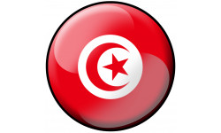 drapeau Tunisien rond