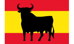 drapeau Spain toro
