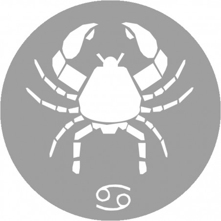 signe zodiaque scorpion rond - 5cm - Sticker/autocollant signe zodiaque scorpion rond - 5cm - Sticker/autocollant