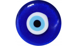 Sticker / autocollant : Oeil bleu Nazar boncuk - 15cm