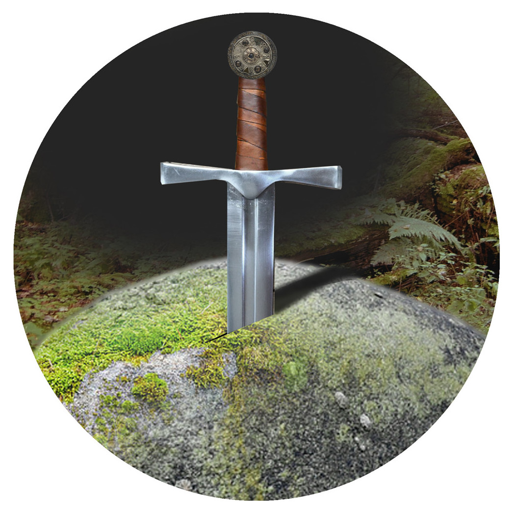 Excalibur - 10cm - Sticker/autocollant