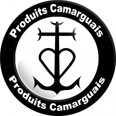 Produits Camarguais - 20cm - Sticker/autocollant