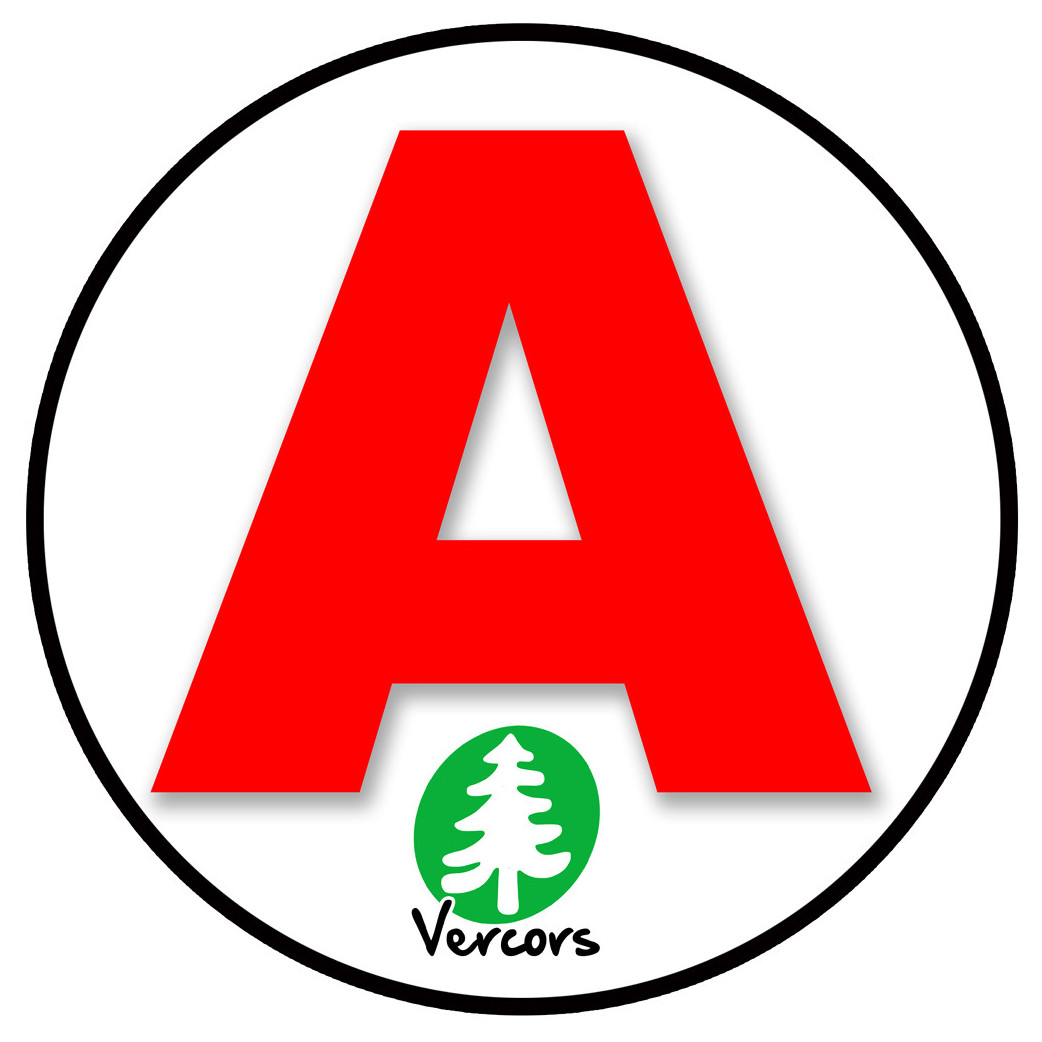 A Vercors - 15cm - Sticker/autocollant