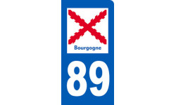 immatriculation motard 89 de la Bourgogne